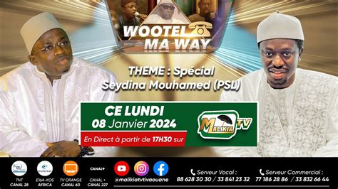 DIRECT WOOTEL MA WAAY AVEC EL HADJI NGAGNE MBAYE ET PAPE MALICK MBAYE