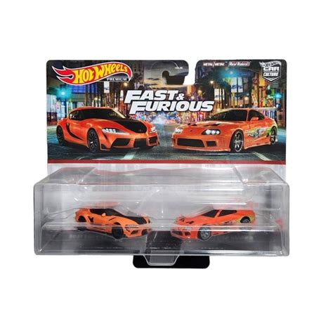 Hot Wheels Toys Hot Wheels Premiums Fast Furious Toyota Supra Pk Metal Real Riders New
