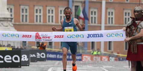 Acea Run Rome The Marathon Vincono Taoufik Allam E Betty Chepkwony