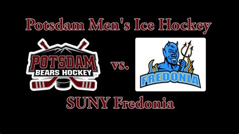 Suny Potsdam Mens Hockey Vs Fredonia Jan 27 2017 Youtube