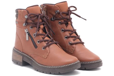 Bota Dakota Coturno Couro Z Per Tratorado Feminino G