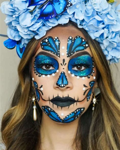 30 Inspiring Halloween Makeup Ideas To Try Halloween Makeup Sugar Skull Amazing Halloween