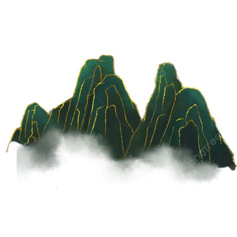 Gambar Gunung Gunung Bahan Dashan Elemen Gunung Png Transparan Dan