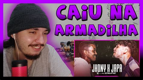 RJ x BA JHONY X JAPA SEGUNDA FASE 310ª Batalha da Aldeia REACT