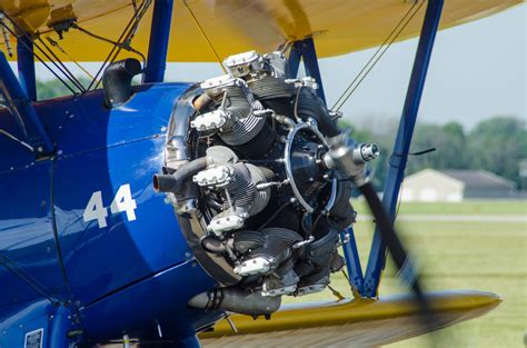 Free Radial Engine on Old Airplane Stock Photo - FreeImages.com