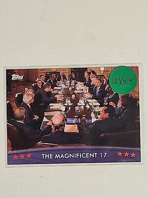 U S President Barack Obama 2008 TOPPS THE MAGNIFICENT 17 ROOKIE CARD