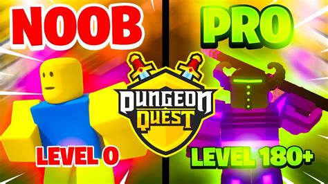 How To Level Up Fast In Roblox Dungeon Quest Noob To Pro Youtube