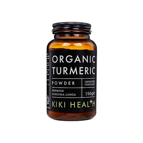 オーガニックターメリックパウダー 150g 1本 キキヘルス Kiki Health Organic Premium Turmeric