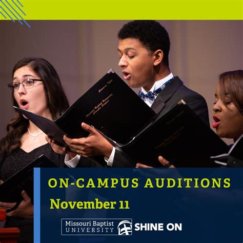 Music & Theatre Scholarship Auditions - Missouri Baptist University (Mobap)