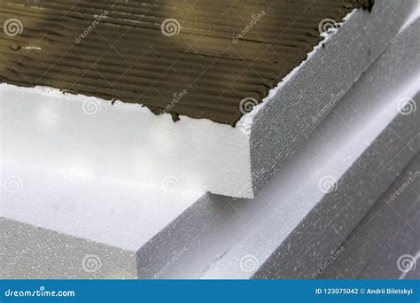 Stack Of Styrofoam Sheets For The Insulation Stock Photography ...