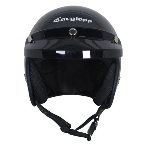 Jual Cargloss CFM Retro Helm Half Face Anchor Grey Glossy Shopee