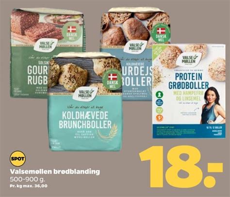 Valsem Llen Brunchboller Koldh Vet Melblanding Tilbud Hos Netto