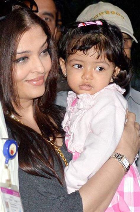 Aishwarya Rai With Baby Aaradhya ~ All Heroines Photos