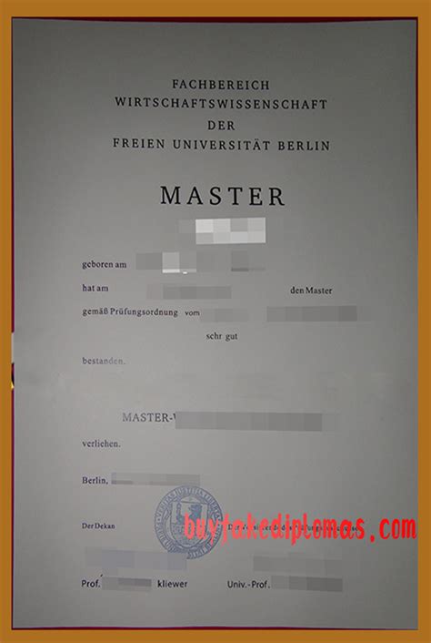 Fake University of Berlin Degree | Buy Fake Diplomas, High School ...