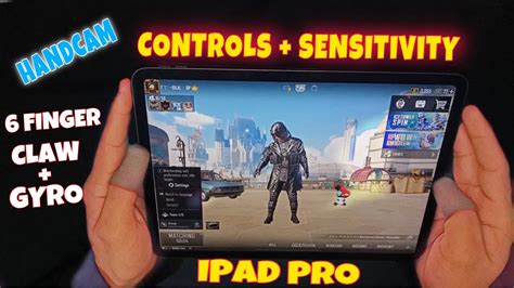 Ipad Pro Pubg Test Controls Sensitivity Finger Claw Full Gyro