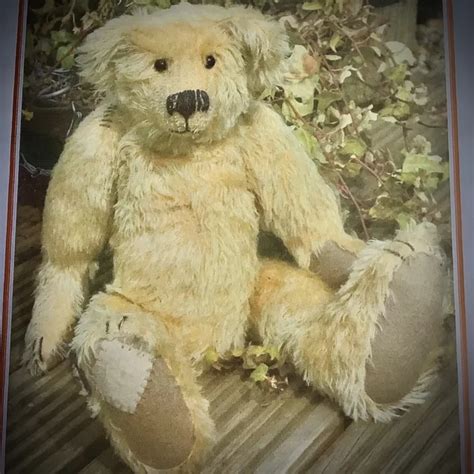 TEDDY BEAR SEWING Pattern For Traditional Mohair Jointed Vintage Style