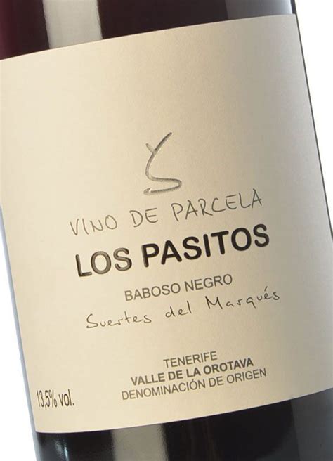 Suertes Del Marqu S Los Pasitos Comprar Vino Tinto Crianza