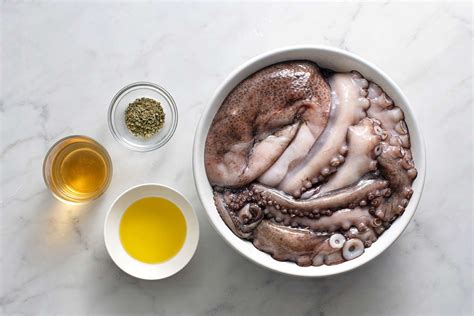 Greek Octopus Marinated In Oil And Vinegar Recipe