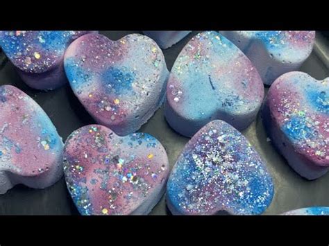 Blue Sparkle Hearts ASMR ODDLY SATISFYING YouTube