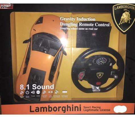 Lamborghini Remote Control Car With Steering Wheel And Pedal Lamborghini