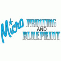 Micro Printing & Blueprint Logo PNG Vector (AI) Free Download