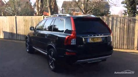 Volvo Xc90 D5 R Design Nav Awd Black 2013 Youtube