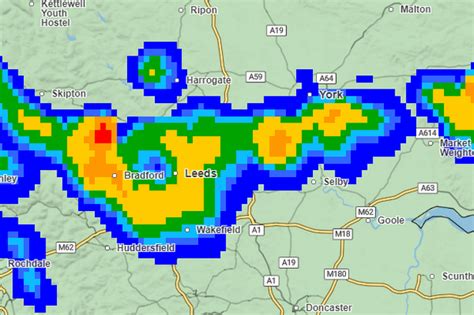 Leeds hour-by-hour weather forecast and exact time thunderstorms will ...