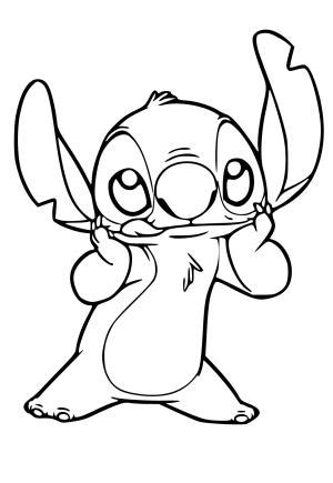 Stitch Ausmalbilder