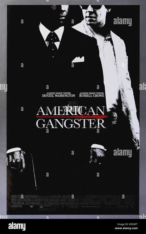 American Gangster - Original Movie Poster Stock Photo - Alamy