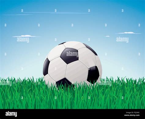 Old Soccer Ball Stock Vector Images Alamy