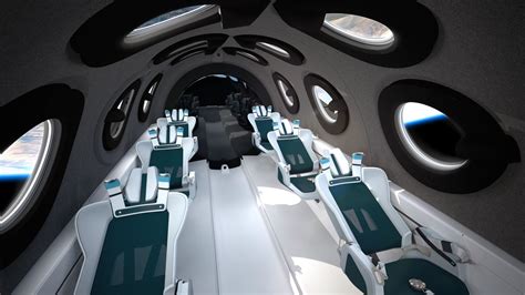 Virgin Galactic's spaceship cabin interior and seats revealed