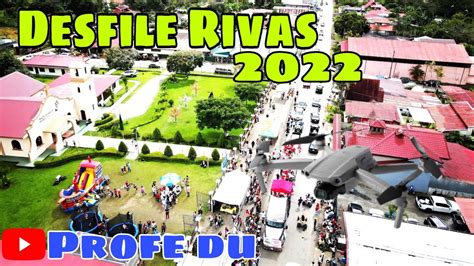 Desfile Fiestas de Rivas Pérez Zeledón desde Drone y música de Navidad