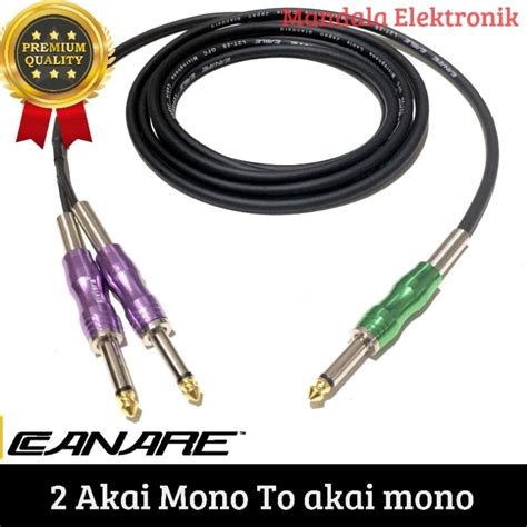 Jual Kabel Jack Akai Mono Mm To Akai Mono Premium Shopee Indonesia