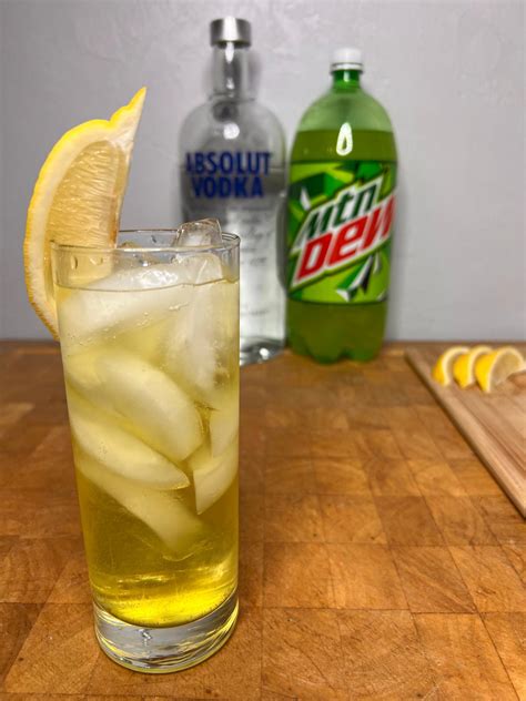 Vodka And Mountain Dew AKA Rocket Fuel Occasional Cocktails