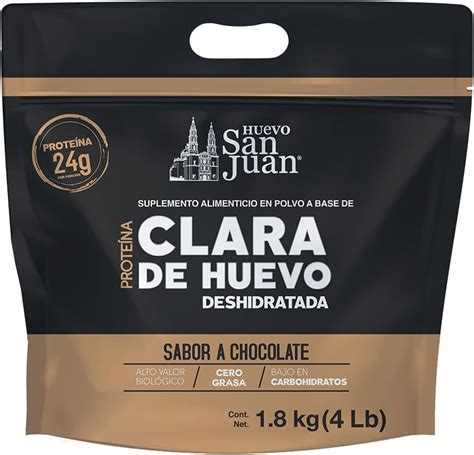 Bolsa de Proteína Clara De Huevo Deshidratada 4lbs San Juan Fit