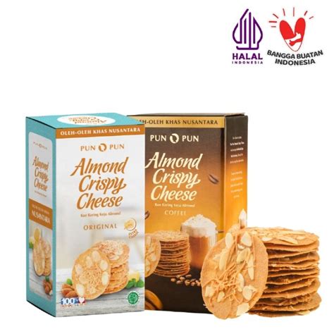 Jual Almond Crispy Cheese Original Coffee Punpun Shopee Indonesia