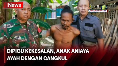 Diduga Kesal Anak Di Ciamis Tega Aniaya Ayahnya Dengan Cangkul Hingga