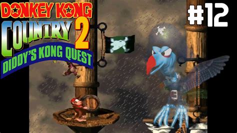 Épica Batalha Contra o Corvo Fantasma DKC2 Diddy s Kong Quest 12