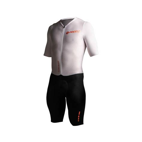 Pro 1 Road Skinsuit Men S White Nopinz