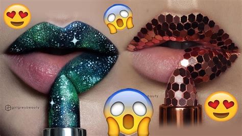 Most Sexy Lipstick Tutorial Compilation 2017 2018 Amazing Lip Art Ideas 2018 Youtube