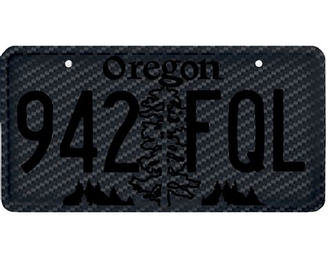 Oregon License Plate Wrap Kit Platewraps