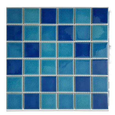 Cement Blue Swimming Pools Mosaic Tiles Thickness 6 Mm At Rs 90 Sq Ft