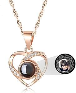 Amazon Ruibeila Personalized Photo Projection Necklace Picture