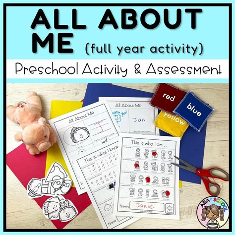 All About Me Preschool Projects