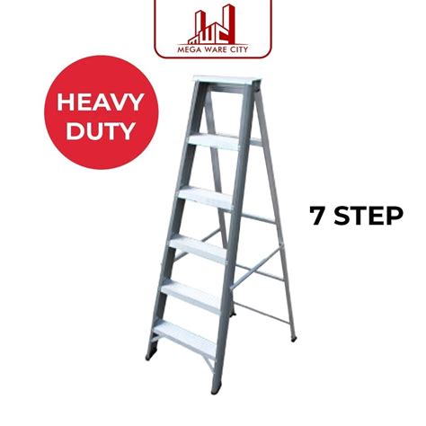 mwc  step single sided ladder heavy duty aluminum single side tangga