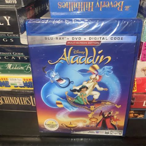 ALADDIN THE WALT Disney Signature Collection Blu Ray 1992 EUR 9 97