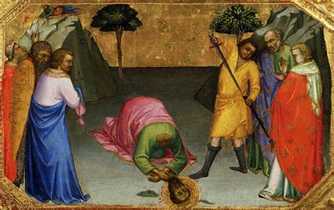 The Beheading Of Saint Paul Painting Lorenzo Monaco Oil Paintings