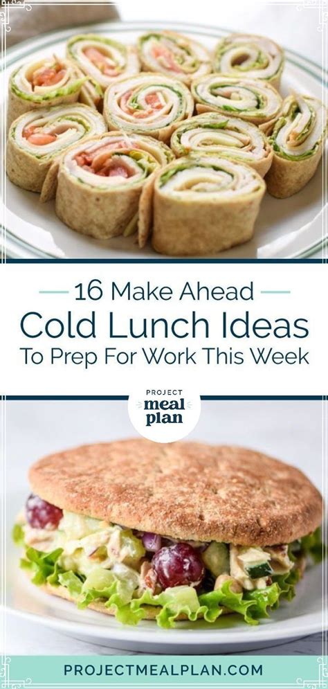 Healthy Cold Lunches Easy Meal Prep Lunches Easy Healthy Lunch