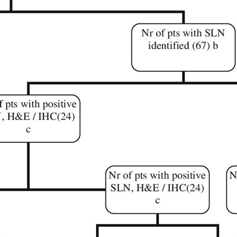 Flowchart Sln Sentinel Lymph Node Pts Patients Download Scientific