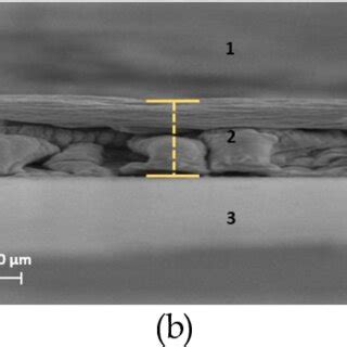 Cross Section Of The Coated Zno Layer With Variations In Rotational